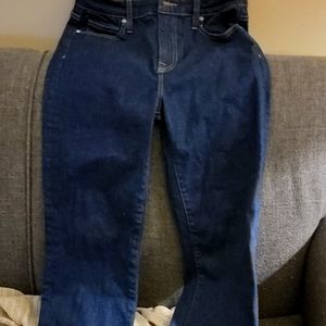 Jonathan Simkhai Standard River High Rise Straight Leg Jean Size 29 Indigo